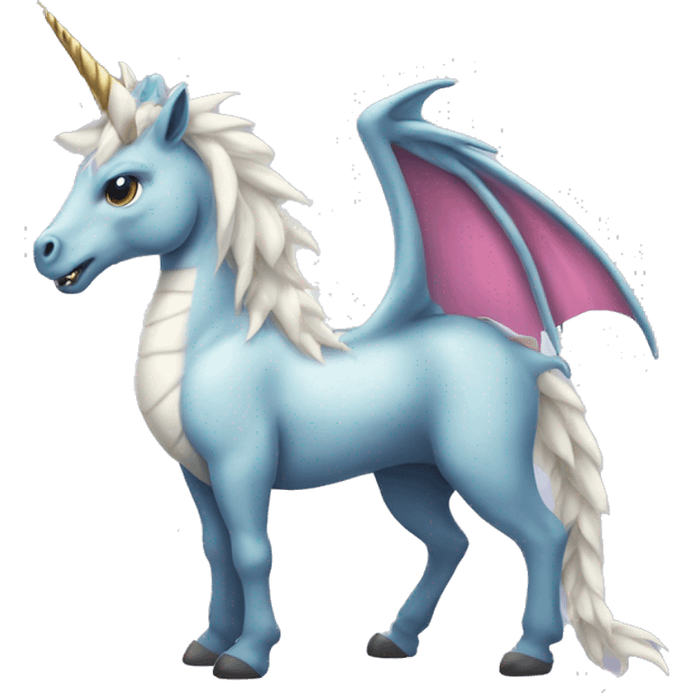 Unicorn dragon emoji