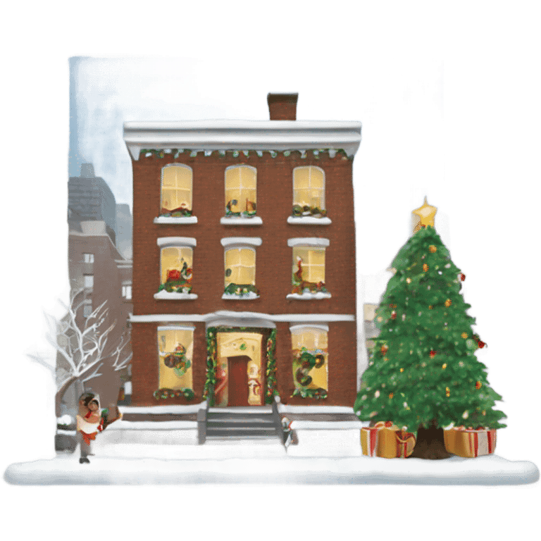 Christmas in New York City  emoji