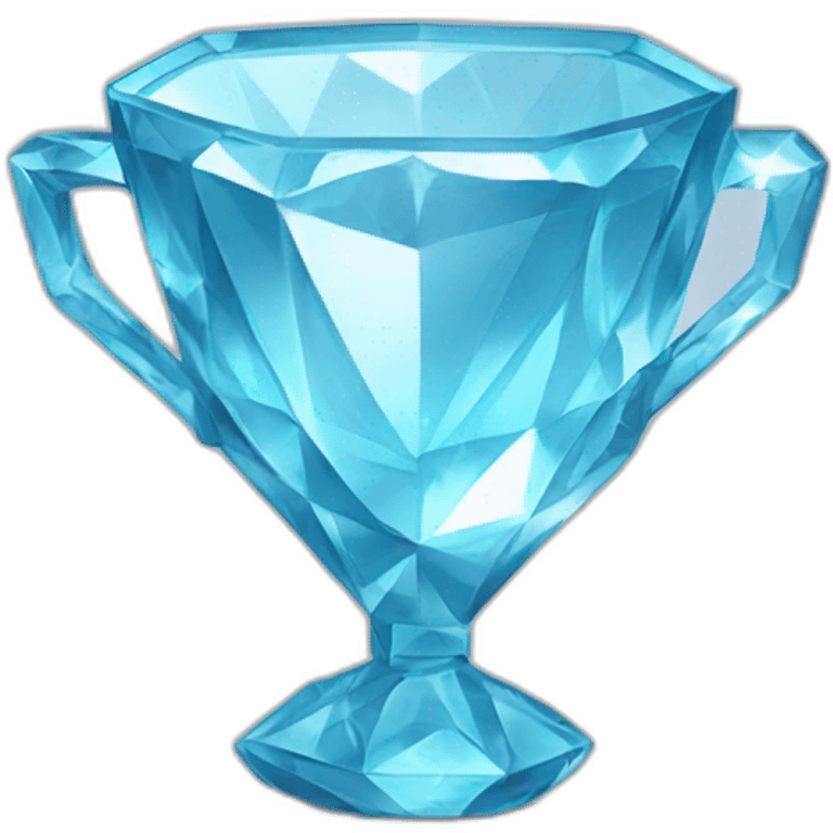 Diamond cup emoji