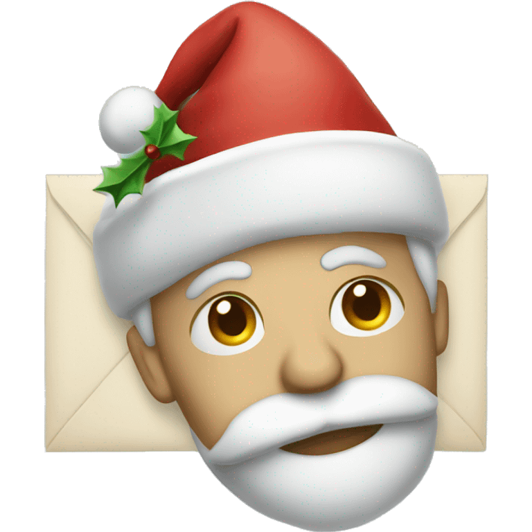 christmas letter emoji