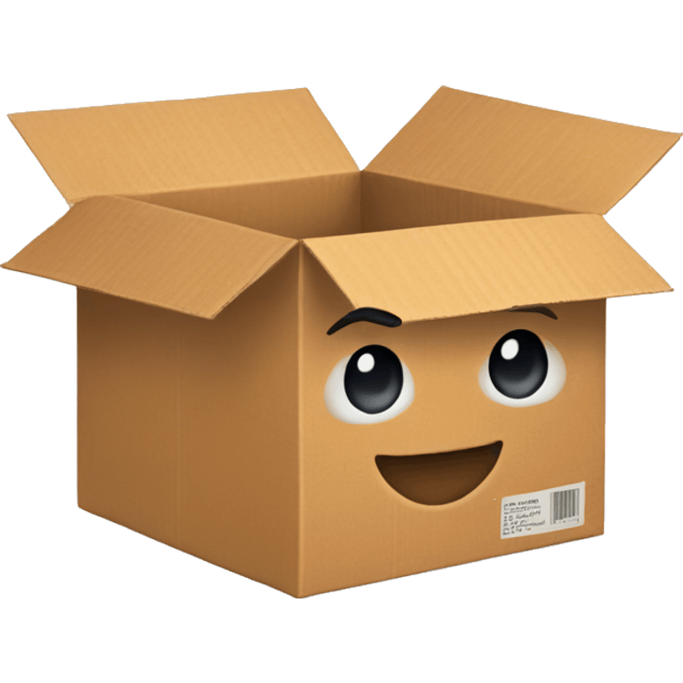 cardboard box  emoji