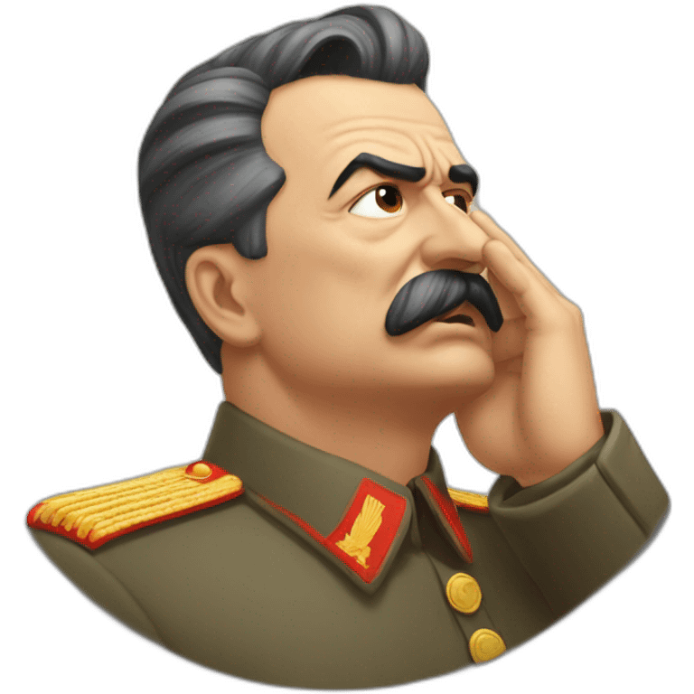 Stalin facepalm emoji