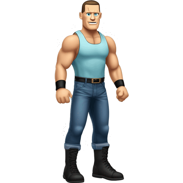 john cena wwe full body emoji