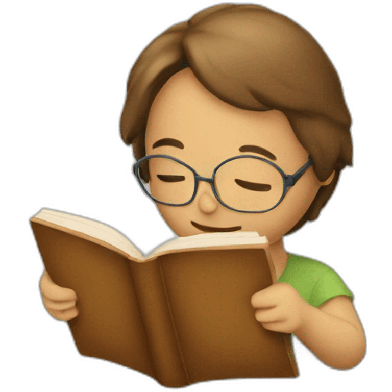 Reading books emoji