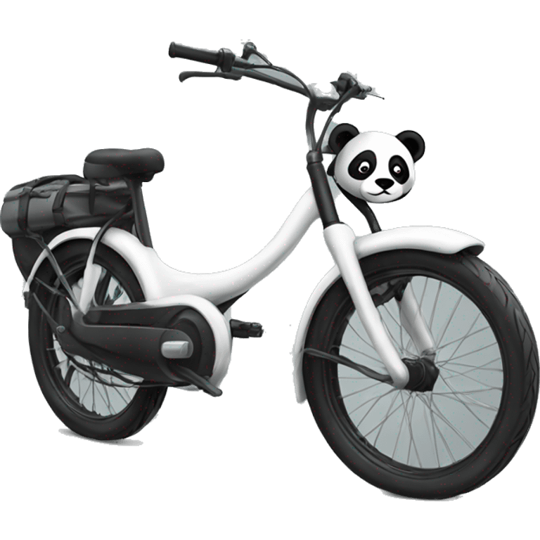 panda bike emoji