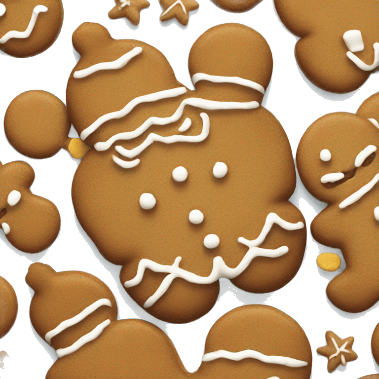 gingerbread cookies emoji