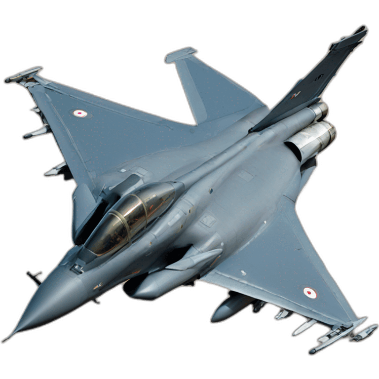 Avion de chasse rafale emoji