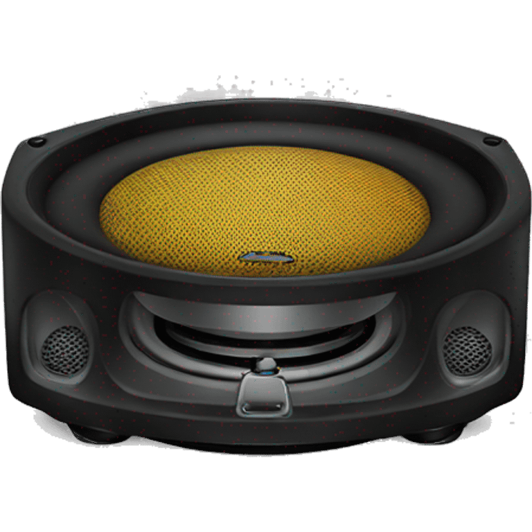 Bass Speaker vibrating emoji