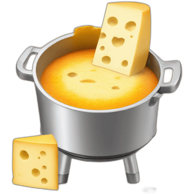 Fondue au fromage emoji