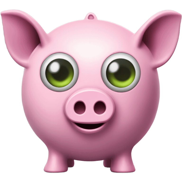 alien piggy bank emoji