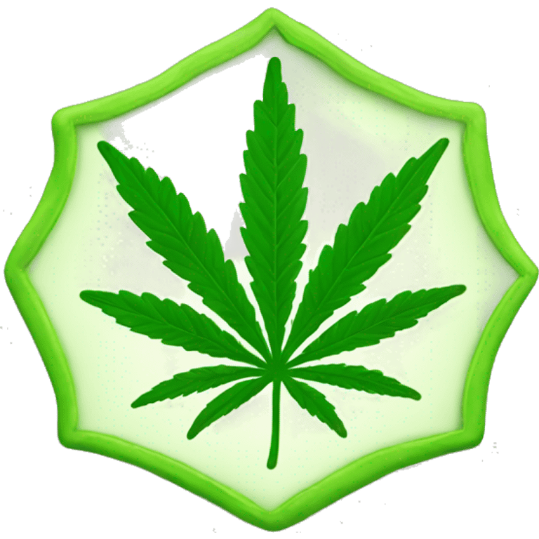 marijuana leaf emoji