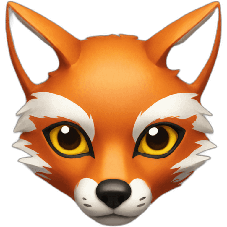 Fox mask emoji