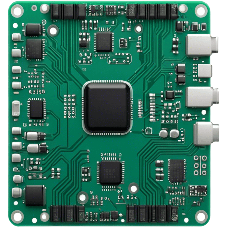 Circuit board emoji