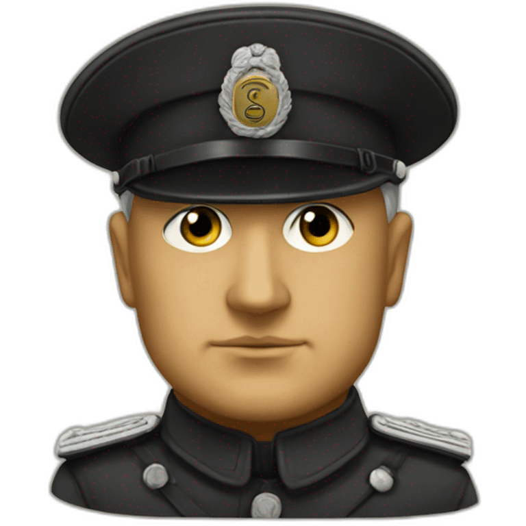 benito mussolini emoji