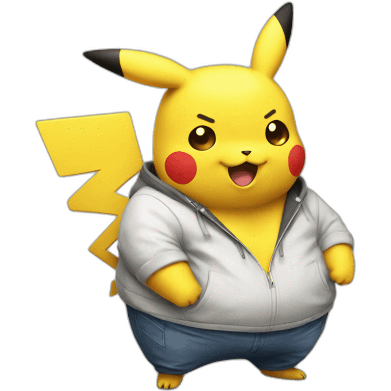 fat pikachu emoji