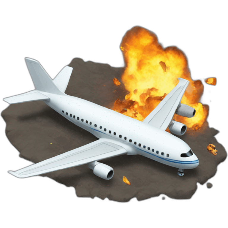 airplane crash emoji