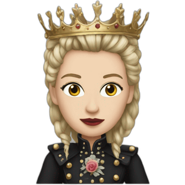 PunkQueen of england emoji