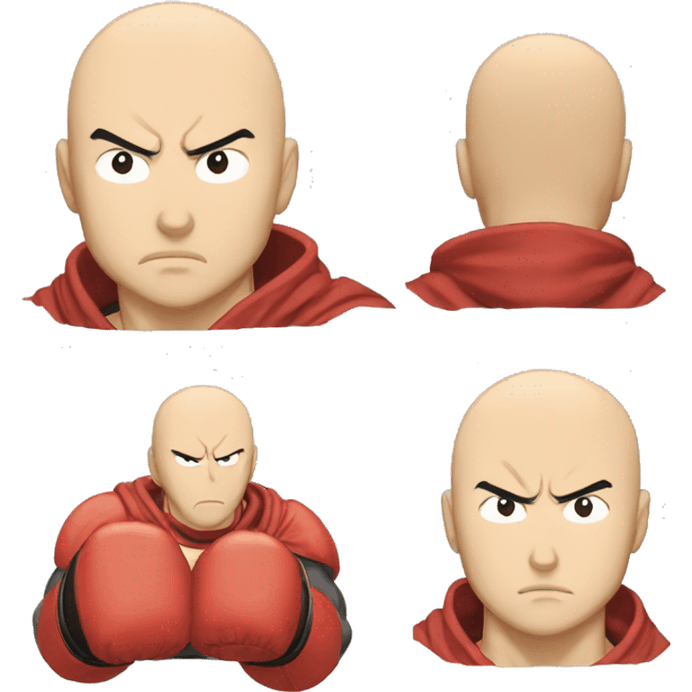 Saitama serious punch emoji