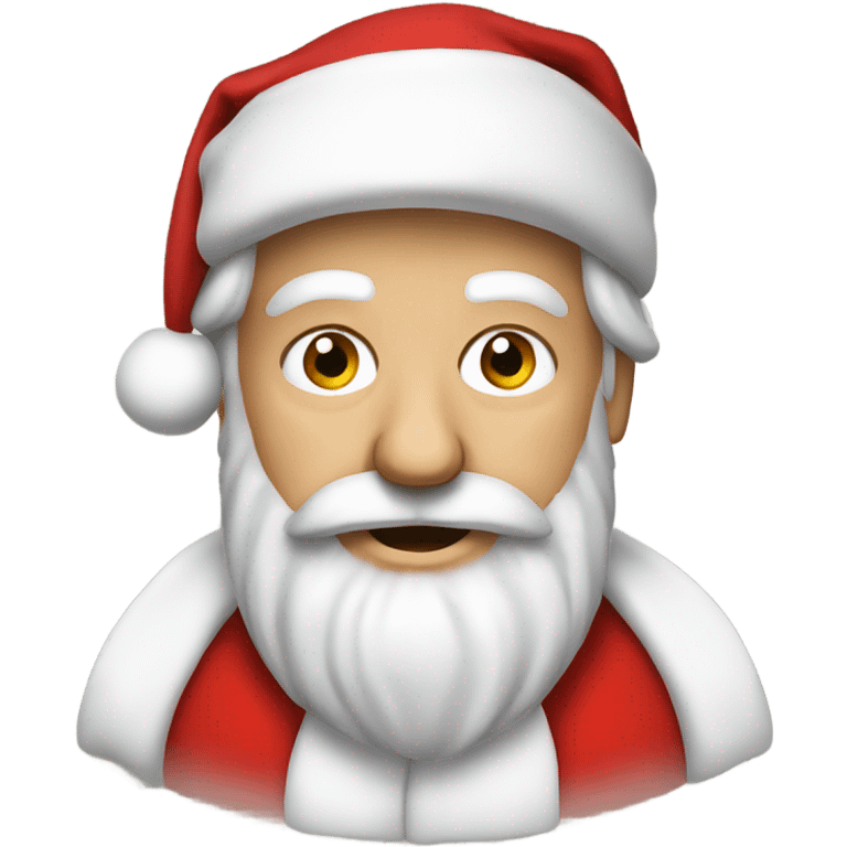 Donald Trump Santa emoji