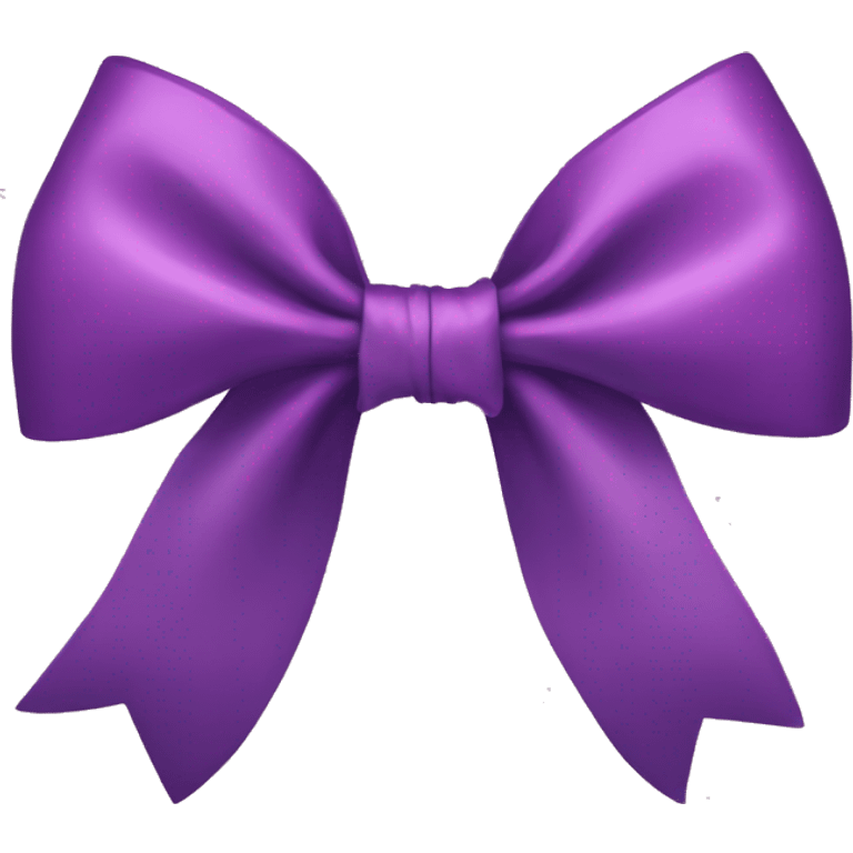 Coquette bow emoji