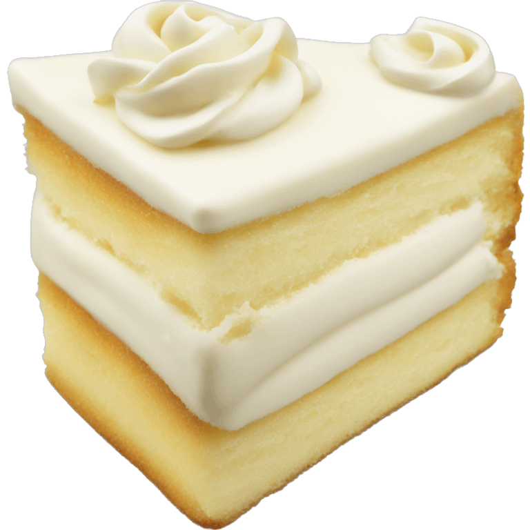 soft cream light vanilla cake emoji