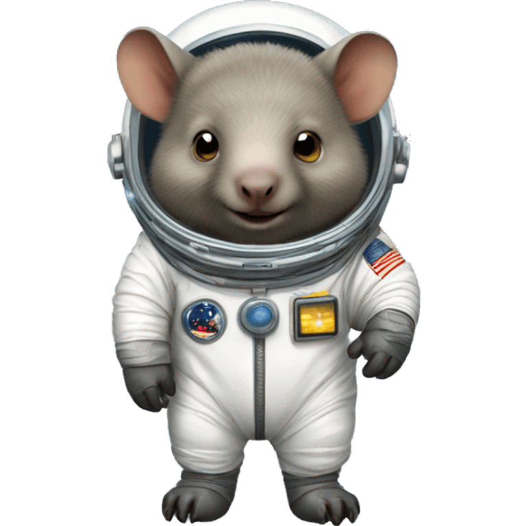 wombat in spacesuit emoji