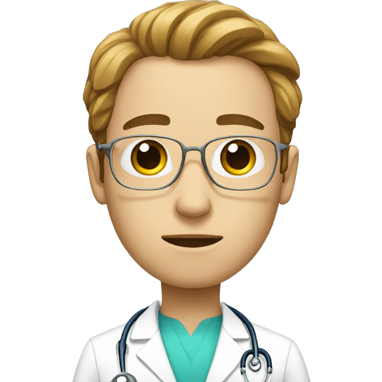 doctor with a tear emoji