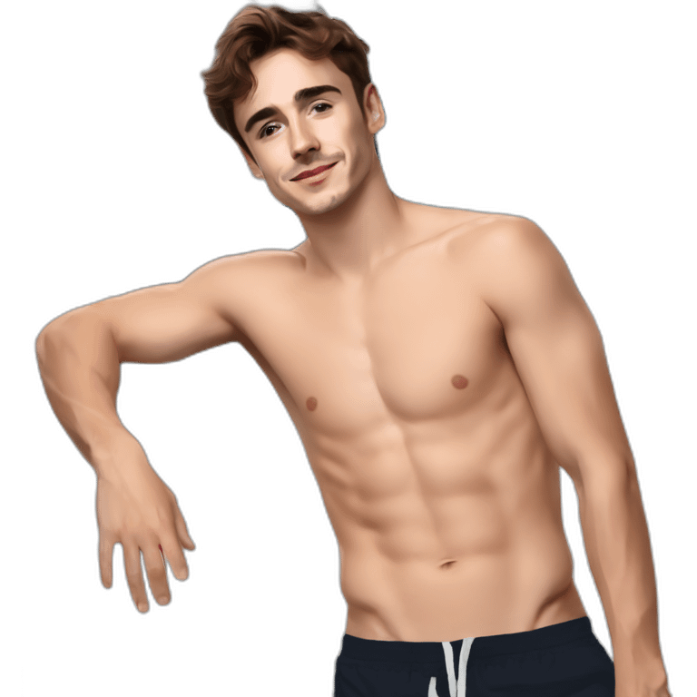 Charles leclerc shirtless emoji