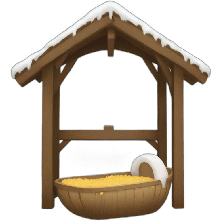 Manger emoji