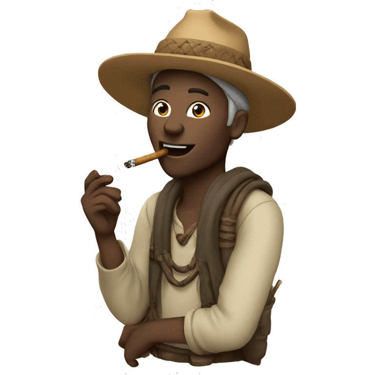 nomad smoking happy emoji