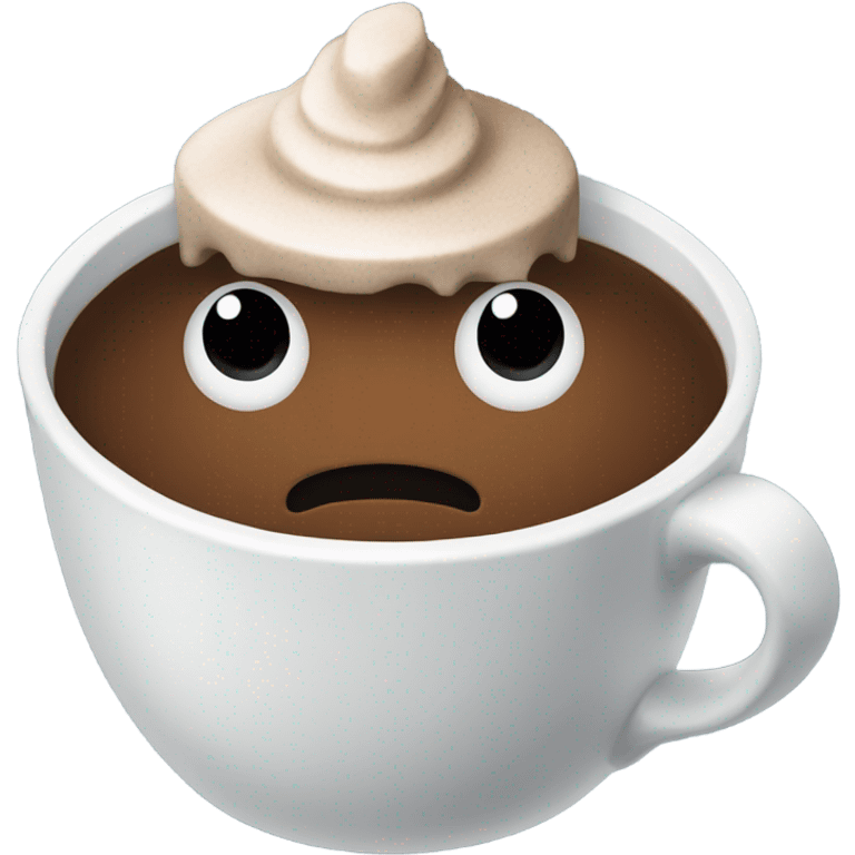 A cup have hot chocolate  emoji