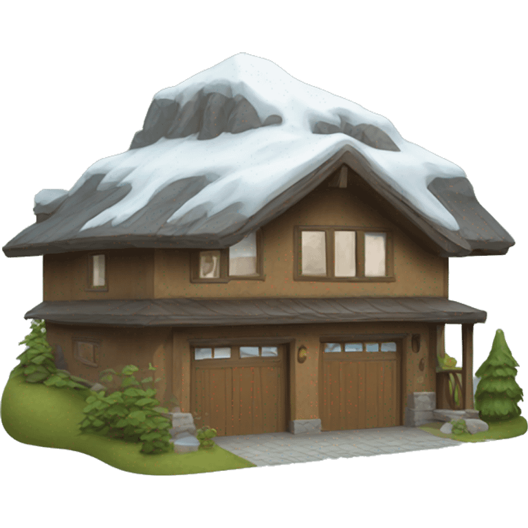 mountain house emoji