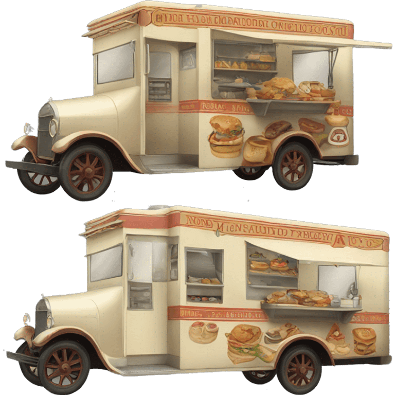 1917 food truck emoji