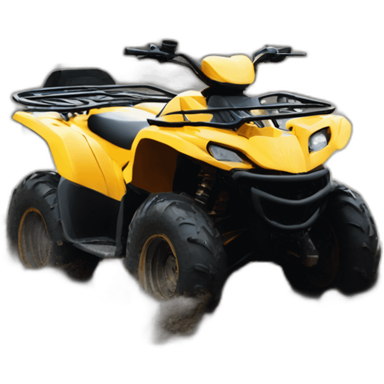 ATV in the mud emoji