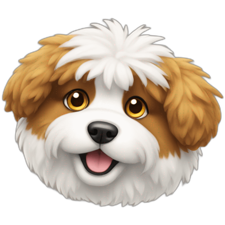 fluffy-dog emoji