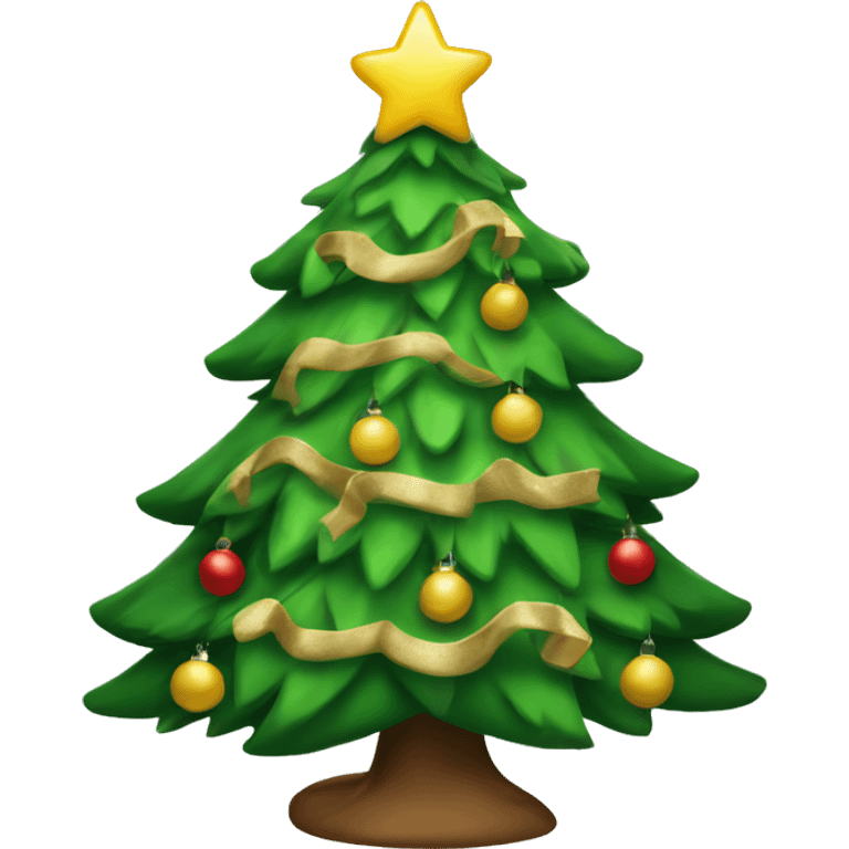 Christmas tree emoji