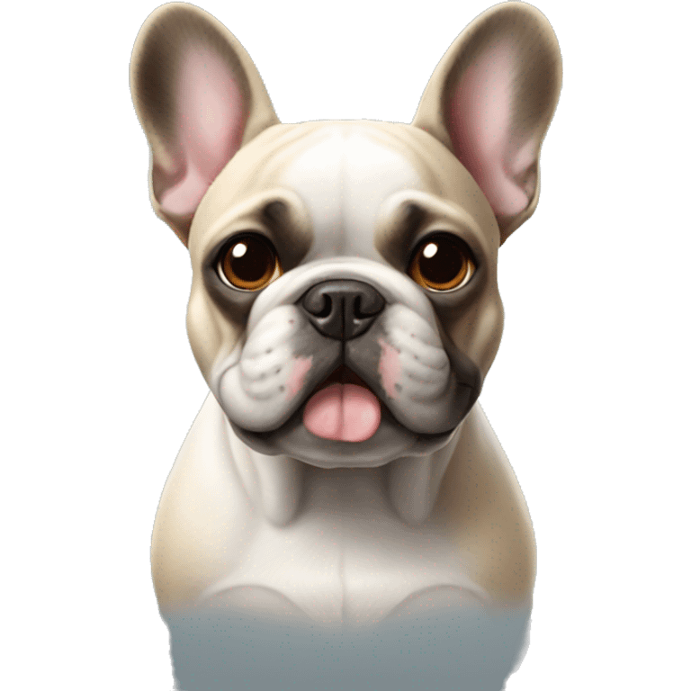 French bulldog  emoji