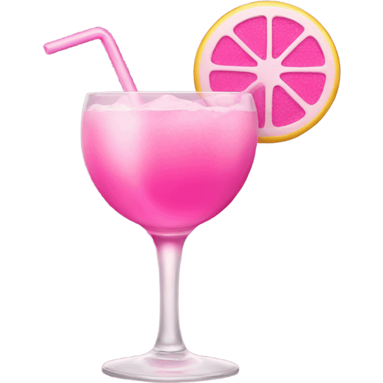 Pink drink emoji