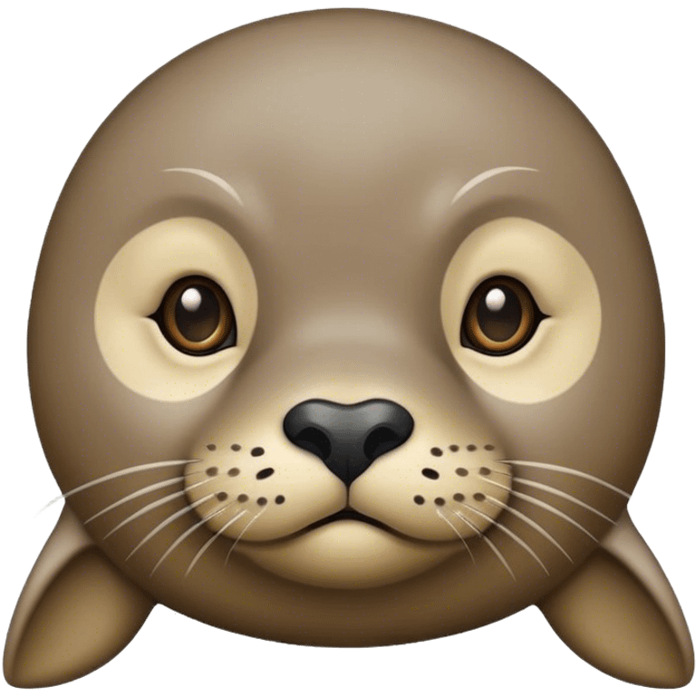 seal with unibrow emoji