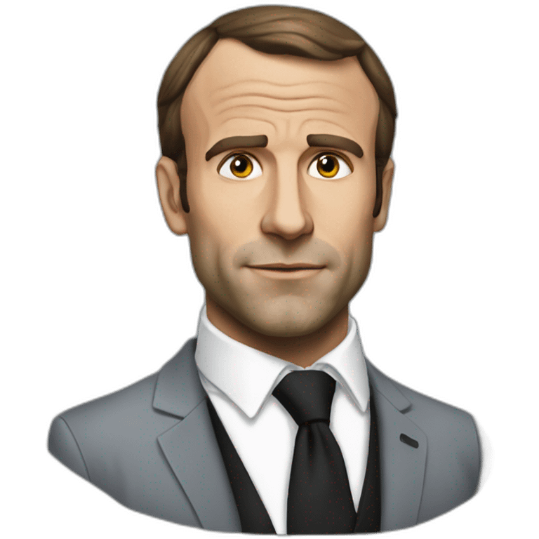 macron gangster emoji