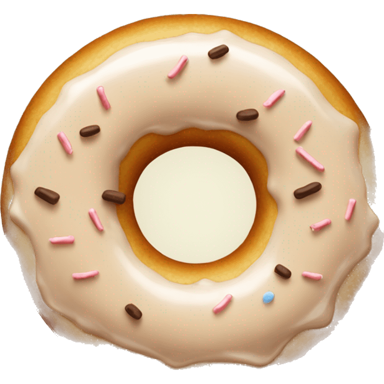 beige donut emoji