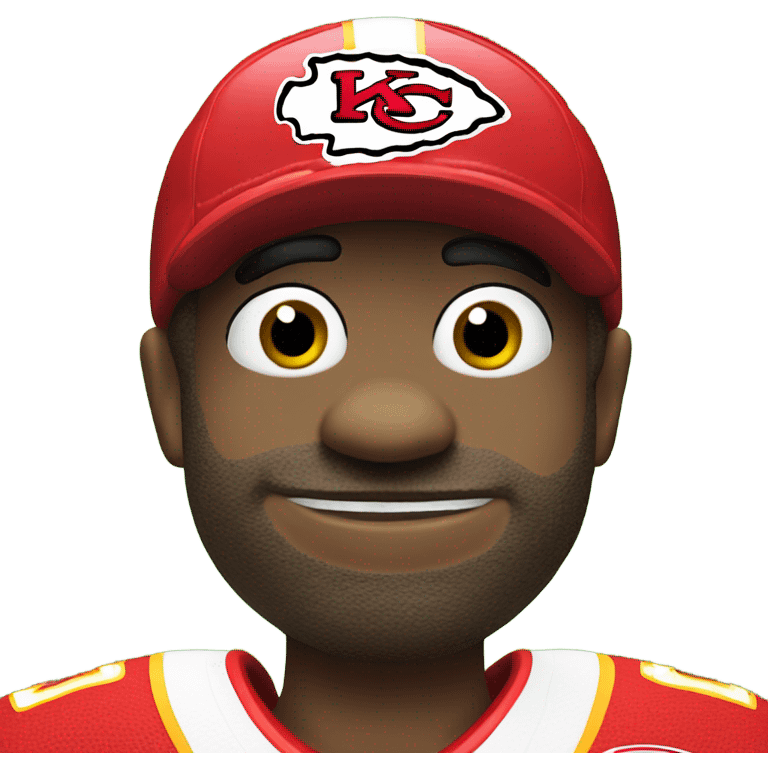 Kermit the Frog wearing a #15 chiefs jersey emoji