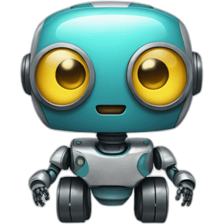 cute robot emoji