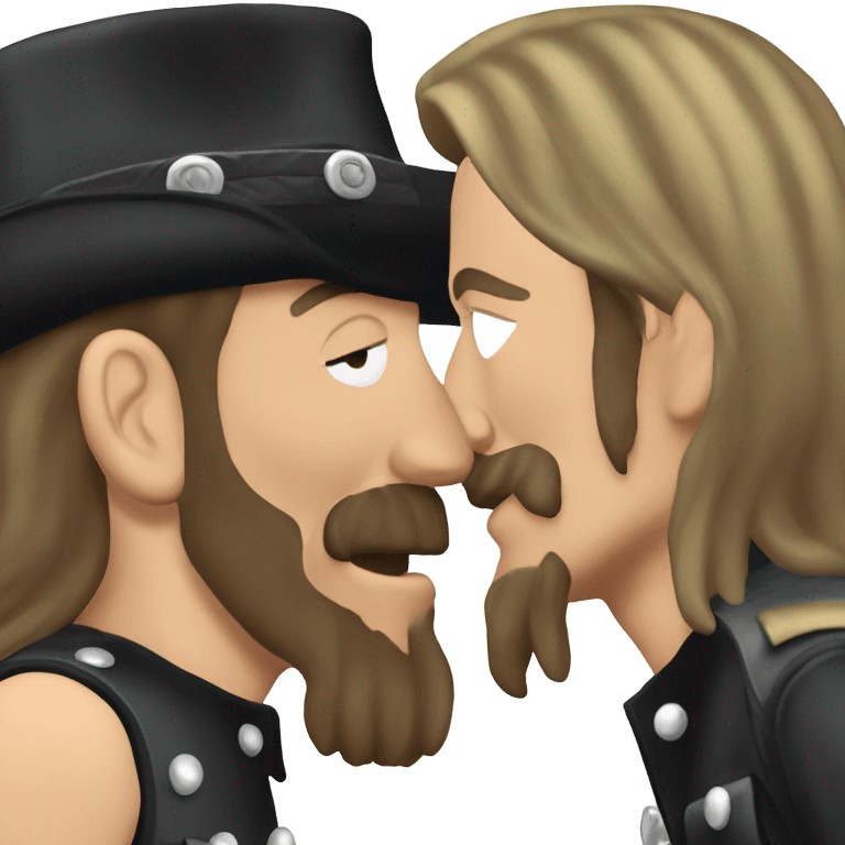 lemmy sending kissing emoji