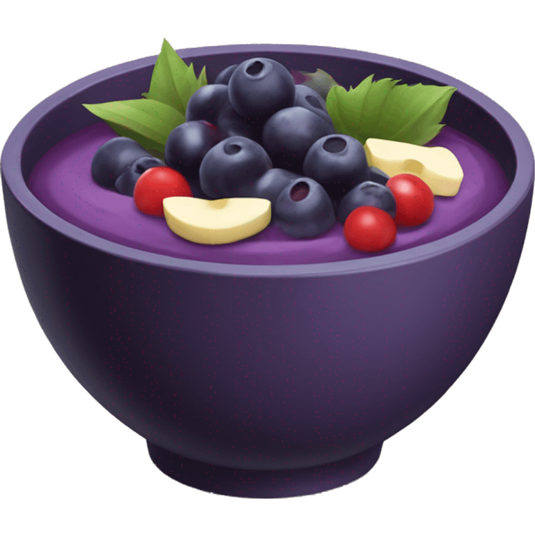 Açaí bowl emoji