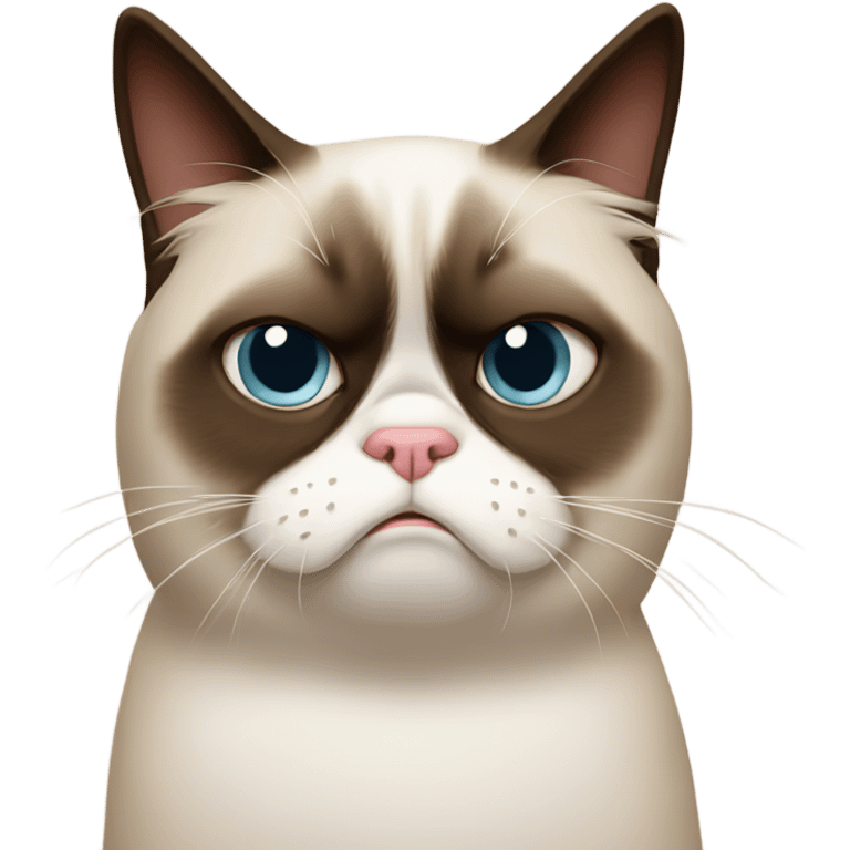 Grumpy Cat meme emoji