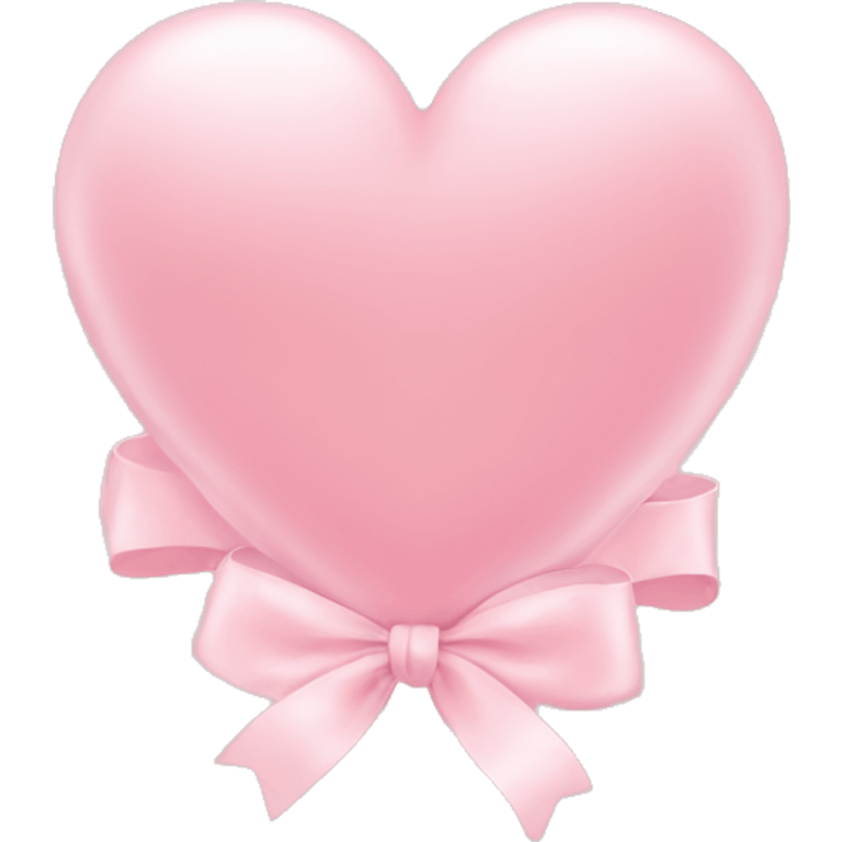 light pink heart with light pink bow add text “I’m just a girl” over the heart emoji