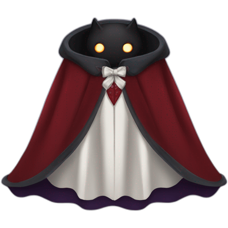 A vampire cape emoji