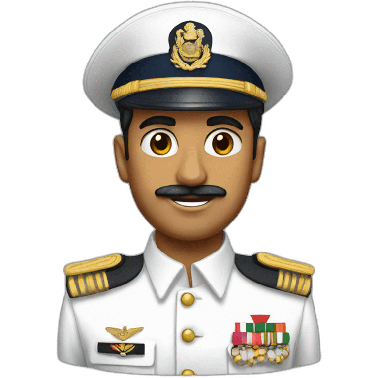 Indian navy officer emoji