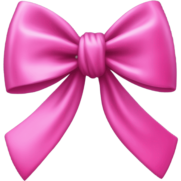 Pink bow emoji